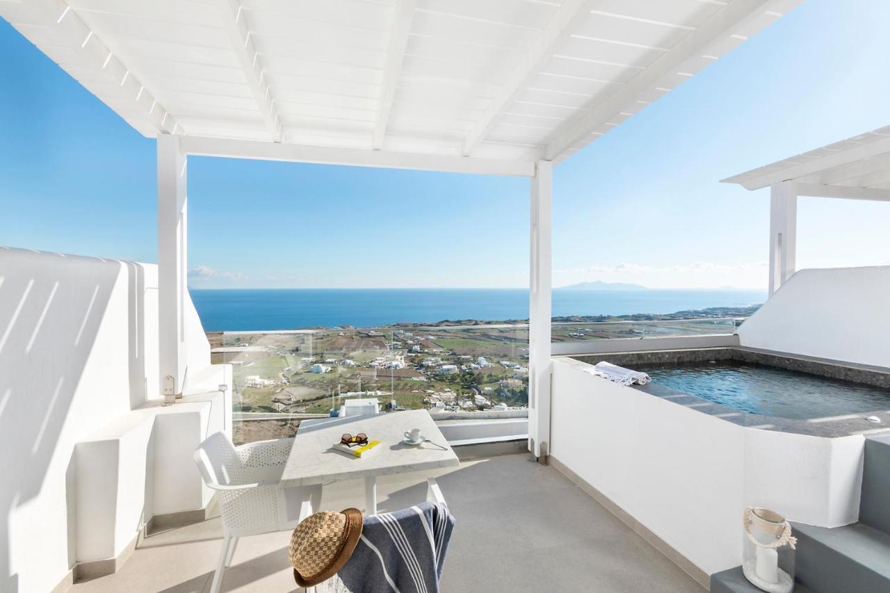 La Estrella 4 Suites With Sea View & 4 Prive Hot Tub Vourvoulos Экстерьер фото
